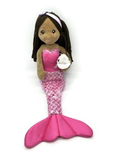 Amazon.com: The Petting Zoo Mermaid Doll with Dolphin Stuffed
